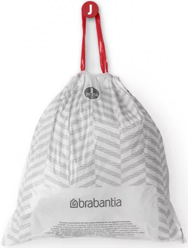 Brabantia PerfectFit szemeteszsák, J méret, 20-25L, 10 zsák/tekercs - 138324