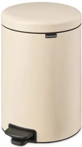 Brabantia NewIcon pedálos hulladékgyűjtő szagmentesen záródó Soft-Close fedél, műanyag tartály, 20L - Y méret, acél,