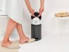 Brabantia NewIcon pedálos hulladékgyűjtő szagmentesen záródó Soft-Close fedél, műanyag tartály, 3L - V méret, acél,