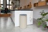 Brabantia Touch Bin New Soft-Touch nyomófedeles hulladékgyűjtő belső tartállyal, ovális, 40L - L méret, acél, világos