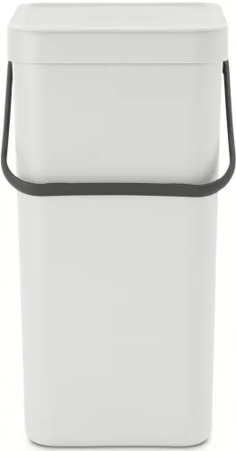 Brabantia Sort & Go konyhai szemetes felnyitható fedéllel, fogantyúval szelektív és komposzt gyűjtéséhez, 16L - D méret,