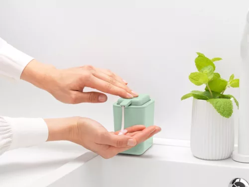 Brabantia SinkSide Kitchen Soap Dispenser konyhai szappanadagoló, műanyag, jáde zöld - 215766