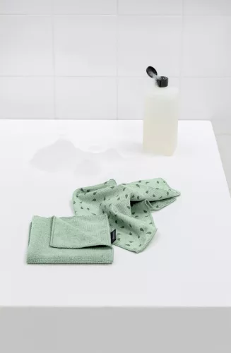 Brabantia SinkSide mikroszálas tisztítókendő, 2 db-os szett, jáde zöld, 300x300 mm - 216282