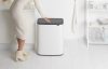 Brabantia Bo Touch Bin nyomófedeles hulladékgyűjtő XXL, padlón álló, műanyag tartály, 2x30L - O méret, acél, fehér