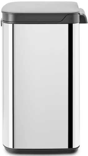 Brabantia Bo Waste Bin hulladékgyűjtő felnyitható, Soft-Close fedéllel, fali/álló, műanyag tartály, 4L - A méret, r.m.