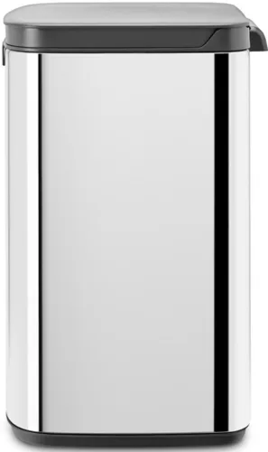 Brabantia Bo Waste Bin hulladékgyűjtő felnyitható, Soft-Close fedéllel, fali/álló, műanyag tartály, 7L - B méret, r.m.