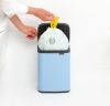 Brabantia Bo Waste Bin hulladékgyűjtő felnyitható, Soft-Close fedéllel, fali/álló, műanyag tartály, 4L - A méret, acél,