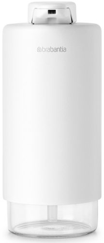 Brabantia SinkStyle Soap Dispenser konyhai szappanadagoló 200 ml, r.m. acél, üveg, szikrázó fehér ásványi textúra