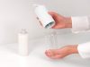 Brabantia SinkStyle Soap Dispenser konyhai szappanadagoló 200 ml, r.m. acél, üveg, szikrázó fehér ásványi textúra