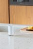 Brabantia SinkStyle Soap Dispenser konyhai szappanadagoló 200 ml, r.m. acél, üveg, szikrázó fehér ásványi textúra