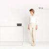 Brabantia Food Waste Caddy élelmiszerhulladék-gyűjtő 1800ml, ABS műanyag, r.m. acél fogantyú, középszürke - 230080