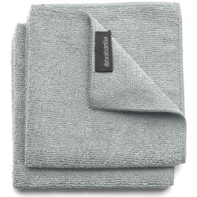   Brabantia SinkSide Microfibre Dish Cloths mikroszálas tisztítókendő, 2 db-os szett, középszürke, 300x300mm - 230325