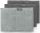 Brabantia SinkSide Microfibre Cleaning Pads mikroszálas tisztítópárna, 3 db-os szett, sötétszürke, világosszürke
