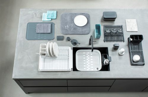 Brabantia SinkSide Microfibre Cleaning Pads mikroszálas tisztítópárna, 3 db-os szett, sötétszürke, világosszürke