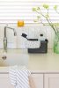 Brabantia SinkSide Cleaning Caddy konyhai szervező, fogantyúval, mozgatható belső elválasztóval, kivehető csepptálca,