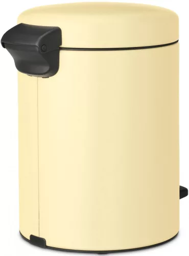 Brabantia NewIcon pedálos hulladékgyűjtő szagmentesen záródó Soft-Close fedél, műanyag tartály, 5L - W méret, acél,