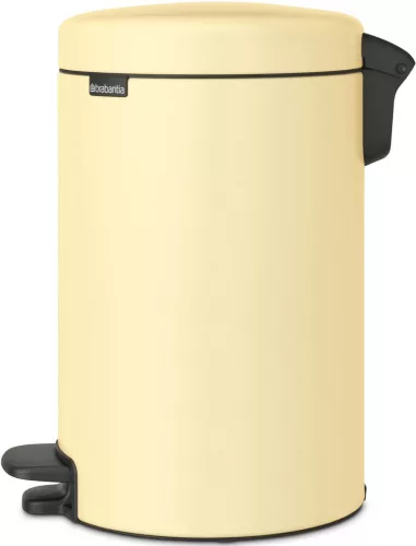 Brabantia NewIcon pedálos hulladékgyűjtő szagmentesen záródó Soft-Close fedél, műanyag tartály, 12L - X méret, acél,