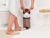 Brabantia NewIcon pedálos hulladékgyűjtő szagmentesen záródó Soft-Close fedél, műanyag tartály, 3L - V méret, acél,