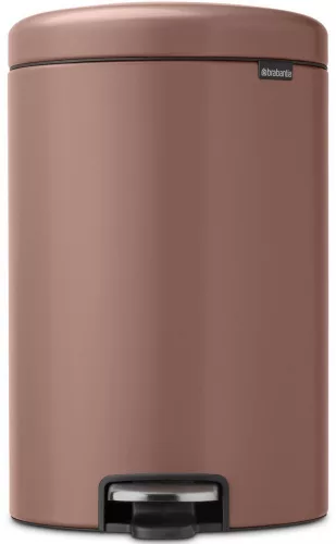 Brabantia NewIcon pedálos hulladékgyűjtő szagmentesen záródó Soft-Close fedél, műanyag tartály, 20L - Y méret, acél,