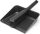 Brabantia SinkSide Dustpan and Brush Set, with comb seprű és lapát szettben, fogantyúba épített fésűvel, sötétszürke