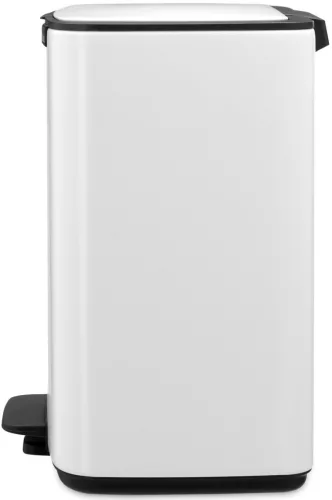 Brabantia Bo Pedal Bin pedálos hulladékgyűjtő szagmentesen záródó Soft-Close fedél, karcsú, négyzetes forma, műanyag
