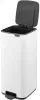 Brabantia Bo Pedal Bin pedálos hulladékgyűjtő szagmentesen záródó Soft-Close fedél, karcsú, négyzetes forma, műanyag