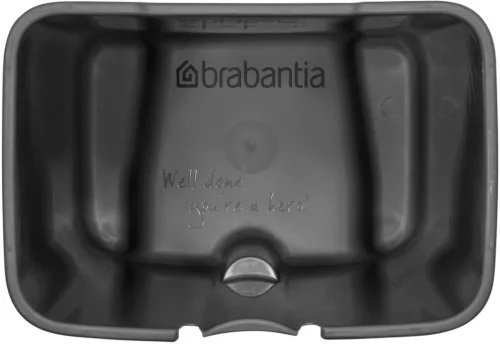 Brabantia Bo Pedal Bin pedálos hulladékgyűjtő szagmentesen záródó Soft-Close fedél, karcsú, négyzetes forma, műanyag