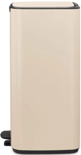 Brabantia Bo Pedal Bin pedálos hulladékgyűjtő szagmentesen záródó Soft-Close fedél, karcsú, négyzetes forma, műanyag