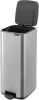 Brabantia Bo Pedal Bin pedálos hulladékgyűjtő szagmentesen záródó Soft-Close fedél, karcsú, négyzetes forma, műanyag