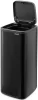 Brabantia Bo Touch Bin nyomófedeles hulladékgyűjtő, karcsú, négyzetes forma, műanyag tartály, 30L - O méret, acél, matt
