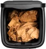 Brabantia Bo Touch Bin nyomófedeles hulladékgyűjtő, karcsú, négyzetes forma, műanyag tartály, 30L - O méret, r.m. acél,