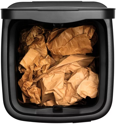 Brabantia Bo Touch Bin nyomófedeles hulladékgyűjtő, karcsú, négyzetes forma, műanyag tartály, 30L - O méret, acél,