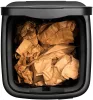 Brabantia Bo Touch Bin nyomófedeles hulladékgyűjtő, karcsú, négyzetes forma, műanyag tartály, 30L - O méret, acél,