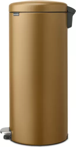 Brabantia NewIcon pedálos hulladékgyűjtő szagmentesen záródó Soft-Close fedél, műanyag tartály, 30L - G méret, acél,