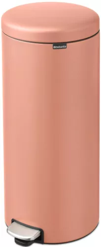 Brabantia NewIcon pedálos hulladékgyűjtő szagmentesen záródó Soft-Close fedél, műanyag tartály, 30L - G méret, acél,