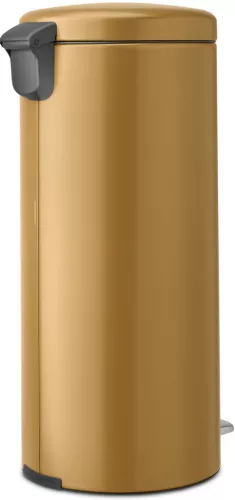 Brabantia NewIcon pedálos hulladékgyűjtő szagmentesen záródó Soft-Close fedél, műanyag tartály, 30L - G méret, acél,