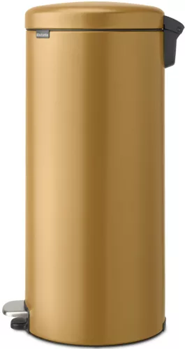 Brabantia NewIcon pedálos hulladékgyűjtő szagmentesen záródó Soft-Close fedél, műanyag tartály, 30L - G méret, acél,