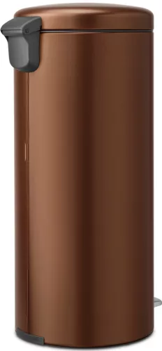 Brabantia NewIcon pedálos hulladékgyűjtő szagmentesen záródó Soft-Close fedél, műanyag tartály, 30L - G méret, acél,