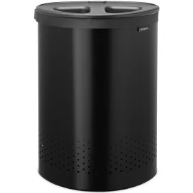   Brabantia Laundry Bin Selector szennyestartó szellőző nyílásokkal, 2 részes tépőzáras szennyesgyűjtő zsák, ovális forma,