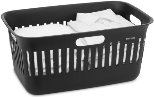 Brabantia Collect-It Laundry Basket szennyeskosár, 40L, 3db fogantyúval, szellőző nyílásokkal, újrahasznosított műanyag,