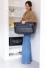 Brabantia Collect-It Laundry Basket szennyeskosár, 40L, 3db fogantyúval, szellőző nyílásokkal, újrahasznosított műanyag,