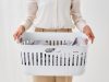 Brabantia Collect-It Laundry Basket szennyeskosár, 40L, 3db odalsó fogantyúval, szellőző nyílásokkal, újrahasznosított