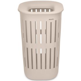   Brabantia Collect-It Laundry Basket magasított szennyestartó kosár levehető Quick-Drop fedővel, 55L, szellőző test,