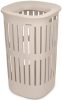 Brabantia Collect-It Laundry Basket magasított szennyestartó kosár levehető Quick-Drop fedővel, 55L, szellőző test,