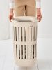 Brabantia Collect-It Laundry Basket magasított szennyestartó kosár levehető Quick-Drop fedővel, 55L, szellőző test,