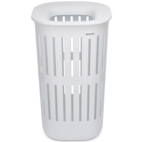   Brabantia Collect-It Laundry Basket magasított szennyestartó kosár levehető Quick-Drop fedővel, 55L, szellőző test,