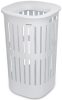 Brabantia Collect-It Laundry Basket magasított szennyestartó kosár levehető Quick-Drop fedővel, 55L, szellőző test,