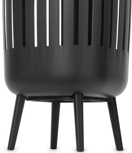 Brabantia Collect-It Laundry Basket Hi magasított szennyestartó kosár lábakon, levehető Quick-Drop fedővel, 55L,