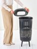 Brabantia Collect-It Laundry Basket Hi magasított szennyestartó kosár lábakon, levehető Quick-Drop fedővel, 55L,