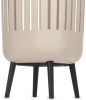 Brabantia Collect-It Laundry Basket Hi magasított szennyestartó kosár lábakon, levehető Quick-Drop fedővel, 55L,